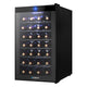Thermo Electric Wine Cooling Fridge Storage Chiller Cooler Unit Shelves Cellar 28 Bottles - Dodosales