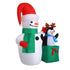 Inflatable Christmas 1.8M Snowman LED Lights Outdoor Decorations